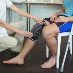 Manual therapy session focusing on spinal alignment and joint mobilization to prevent orthopedic surgery